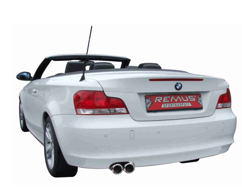 REMUS Street Race Style Dual Tip Rear Muffler BMW 523i F10 3.0L 10+