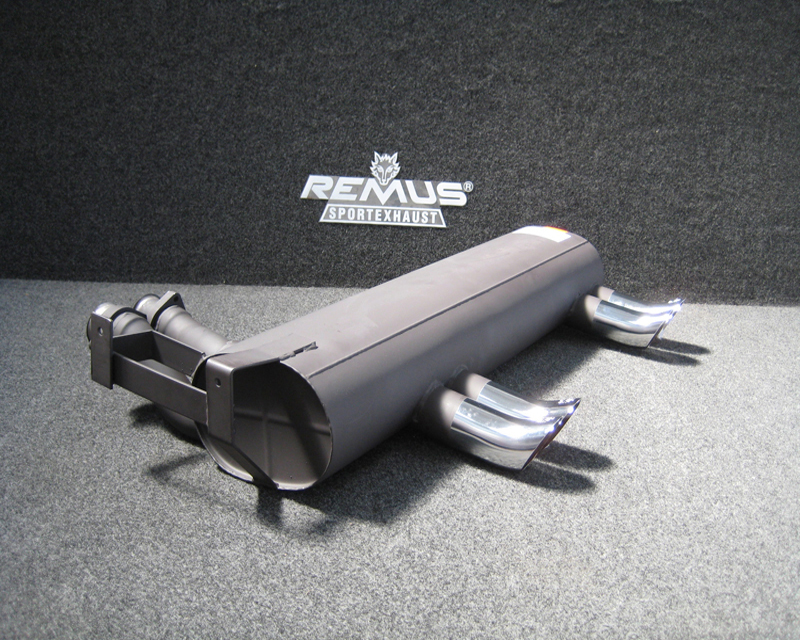 REMUS Quad Tip Race Style Rear Muffler BMW M3 E46 3.2L 00-06