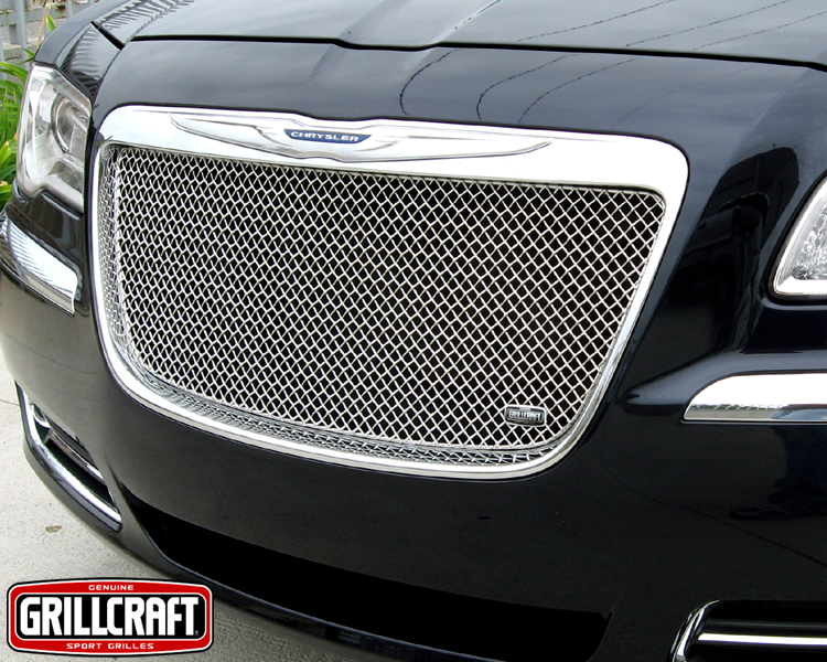 Grillcraft SW Series Stainless Steel Mesh Upper Grille Chrysler 300 11-12