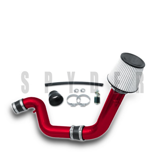 Spyder Red Cold Air Intake Filter Honda Prelude Si 92-96