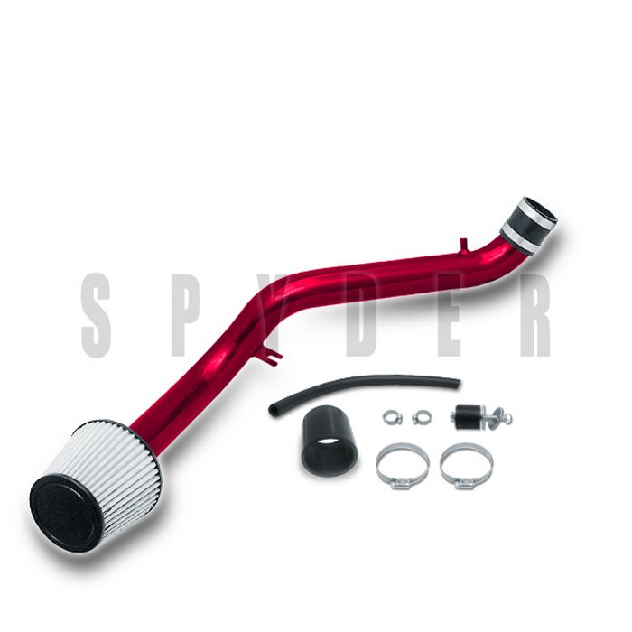 Spyder 4Cyl Red Cold Air Intake Filter Honda Accord 94-97