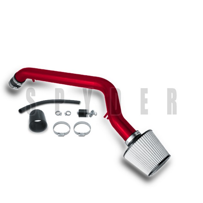 Spyder Red Cold Air Intake Filter Honda Civic EX 96-98