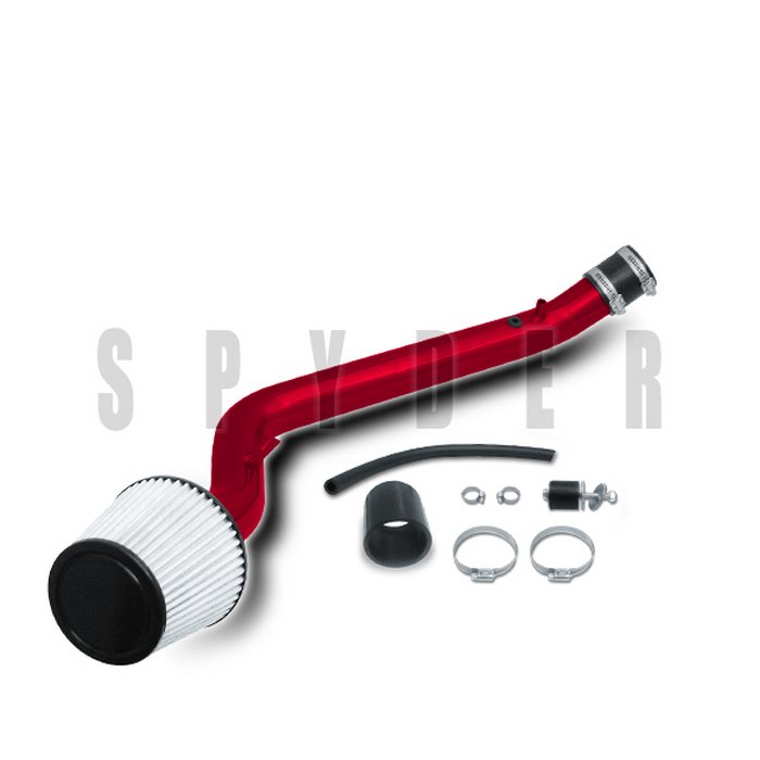 Spyder Red Cold Air Intake Filter Honda Civic EX 99-00