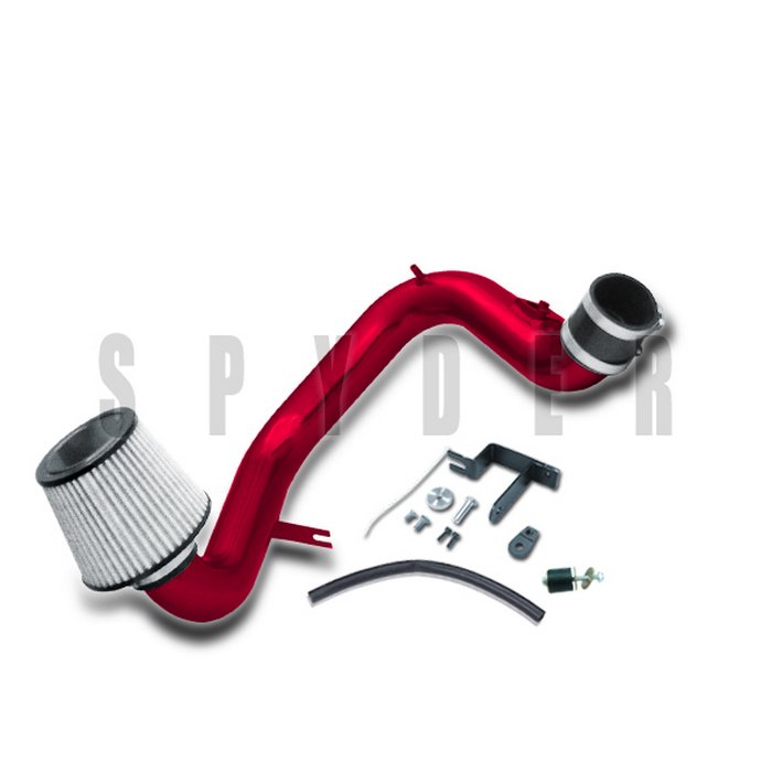 Spyder Red Cold Air Intake Filter Toyota Corolla 03-04