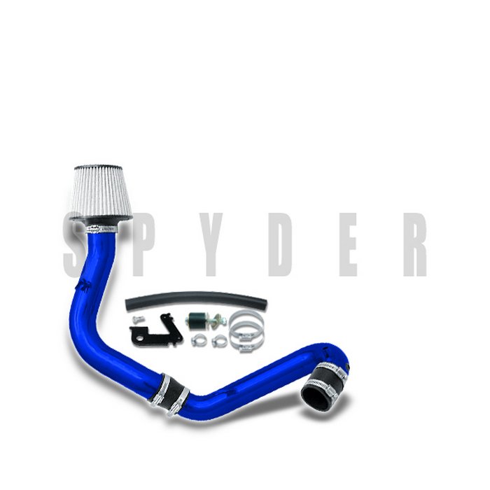 Spyder Blue Cold Air Intake Filter Honda Civic 01-04