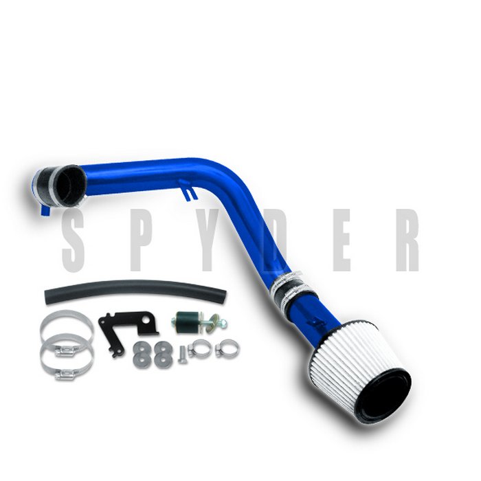 Spyder Blue Cold Air Intake Filter Honda Civic 01-04