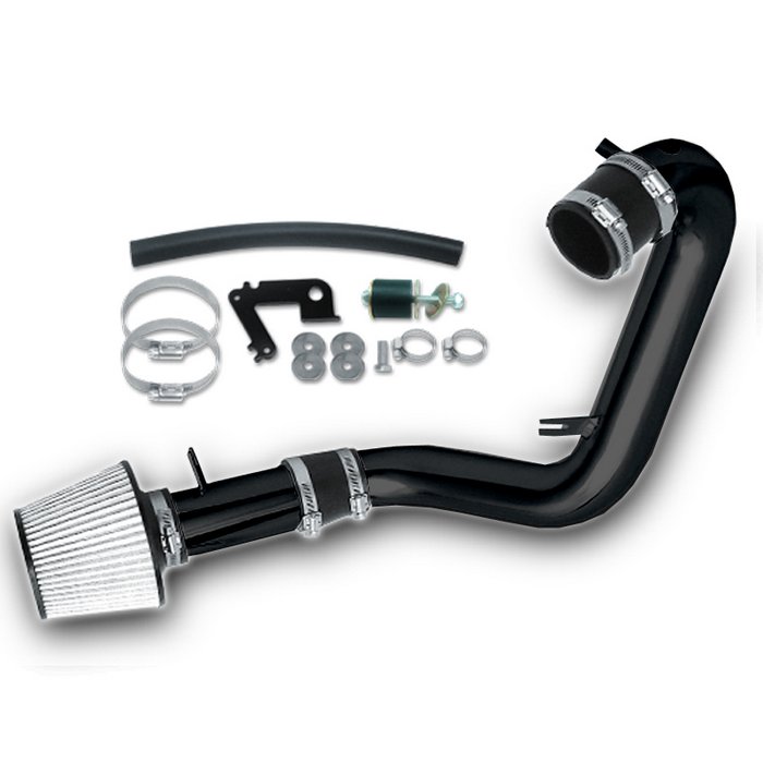 Spyder Black Cold Air Intake Filter Honda Civic 01-04