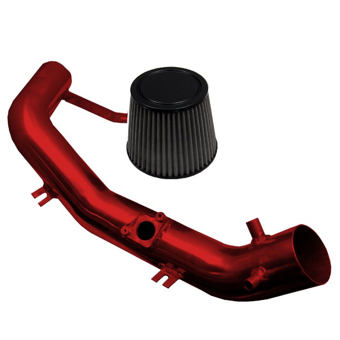 Spyder Red Cold Air Intake Filter Honda Civic Si 06-08