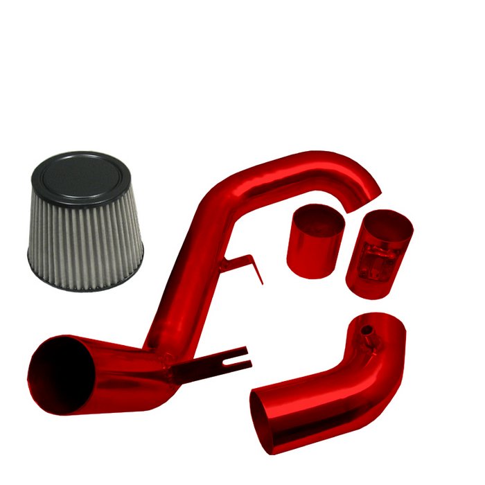 Spyder Red Cold Air Intake Filter Honda Civic 06-08