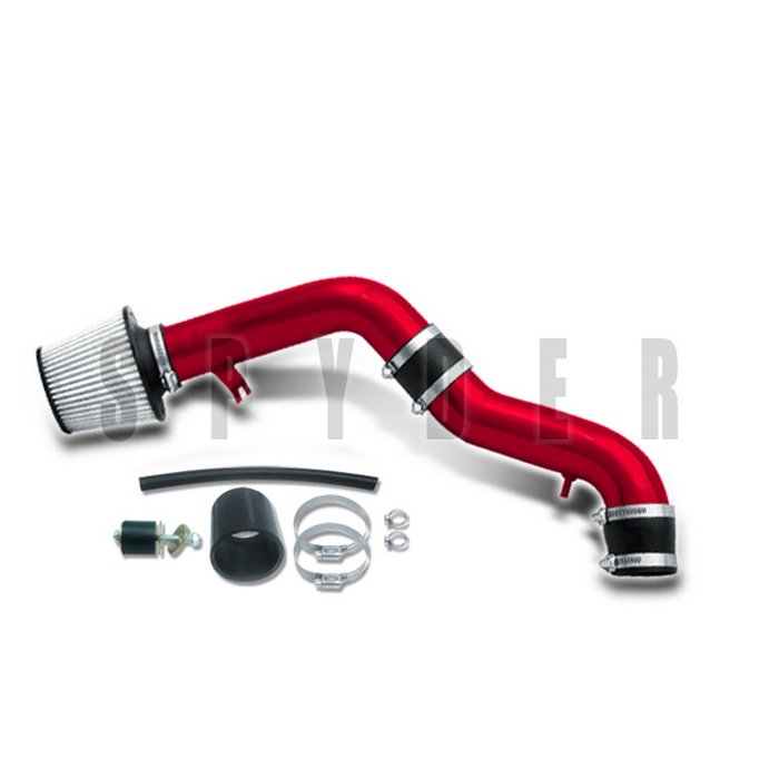 Spyder Red Cold Air Intake Filter Hyundai Tiburon 03-07