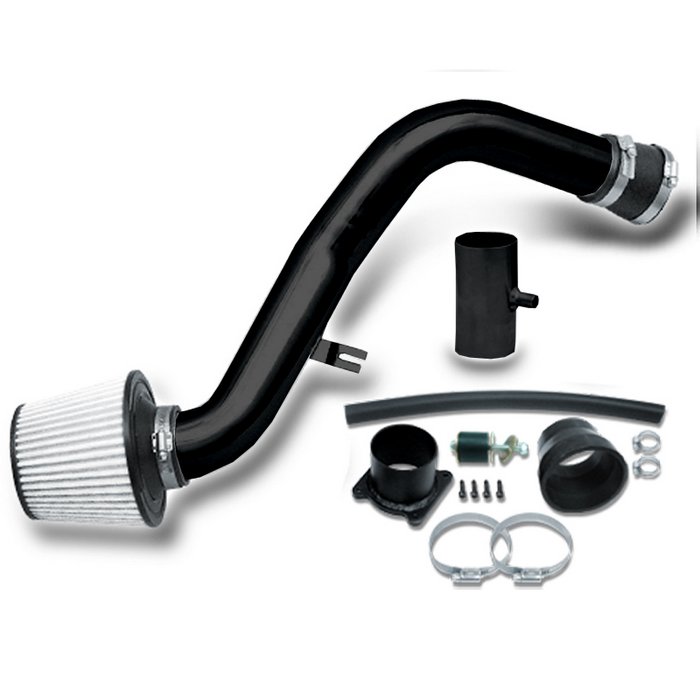 Spyder Black Cold Air Intake Filter Nissan Altima 02-06