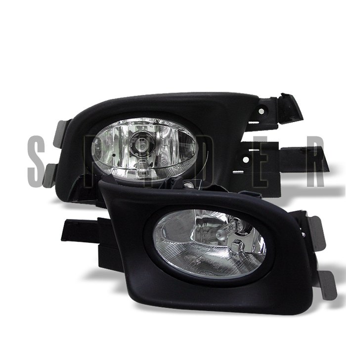 Spyder 4Dr Oem Clear Fog Lights Honda Accord 03-05