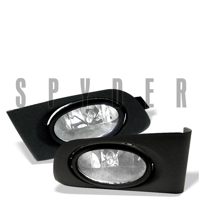 Spyder Oem Clear Fog Lights Honda Civic 01-03