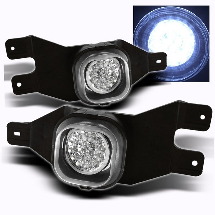 Spyder CHROME LED FOG LIGHTS FORD F250 01-03