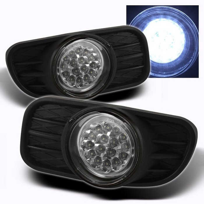 Spyder CHROME LED FOG LIGHTS JEEP GRAND CHEROKEE 99-04