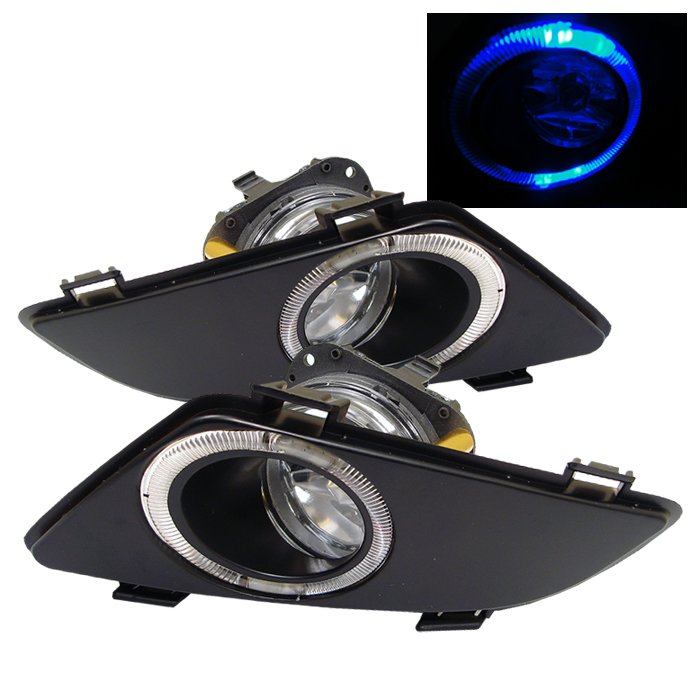 Spyder Oem Halo Clear Fog Lights Mazda 6 03-06