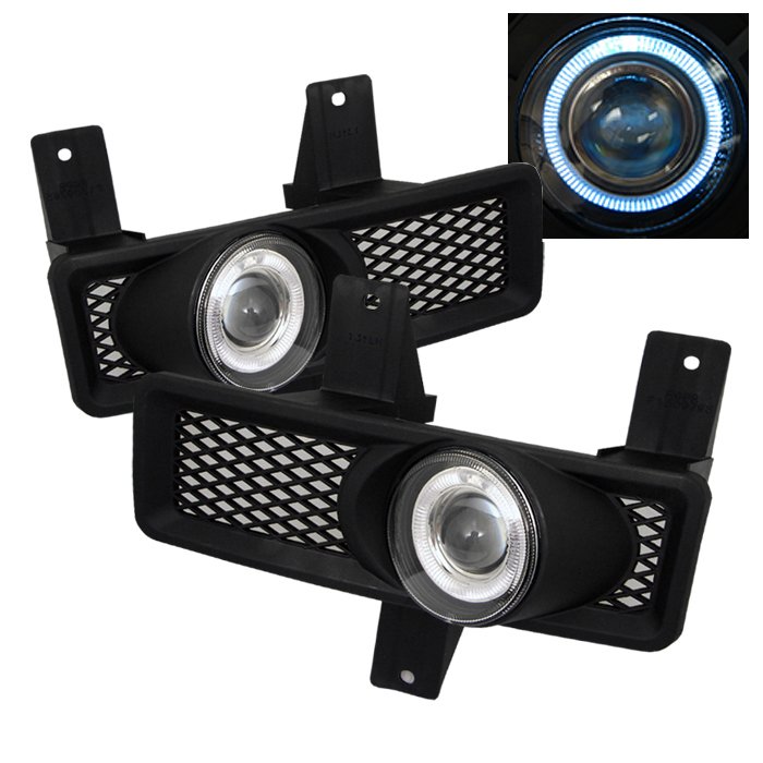 Spyder Halo Projector Clear Fog Lights Ford F150 97-98 Expedition 97-98