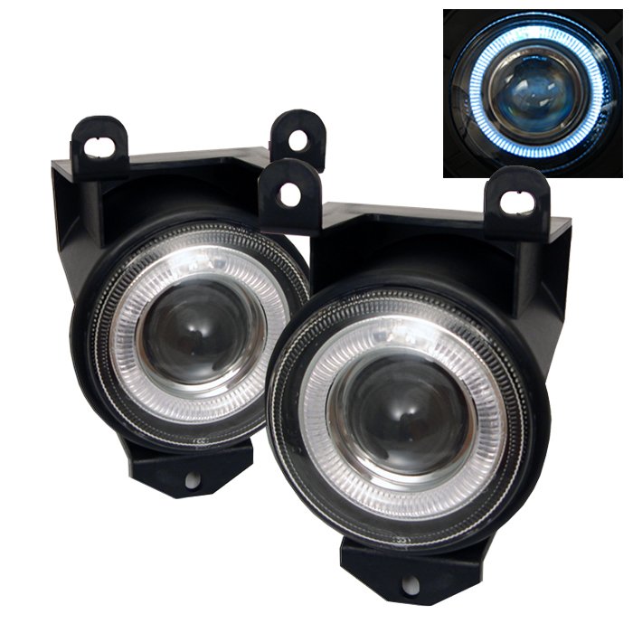 Spyder Halo Projector Clear Fog Lights GMC Denali 99-06 Sierra C3 03-06