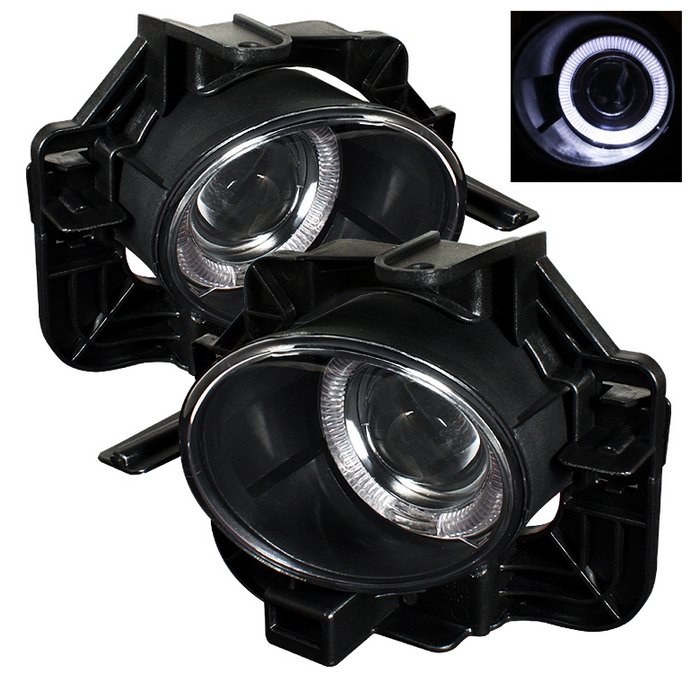 Spyder 4Dr Projector Clear Fog Lights Nissan Altima 07-09