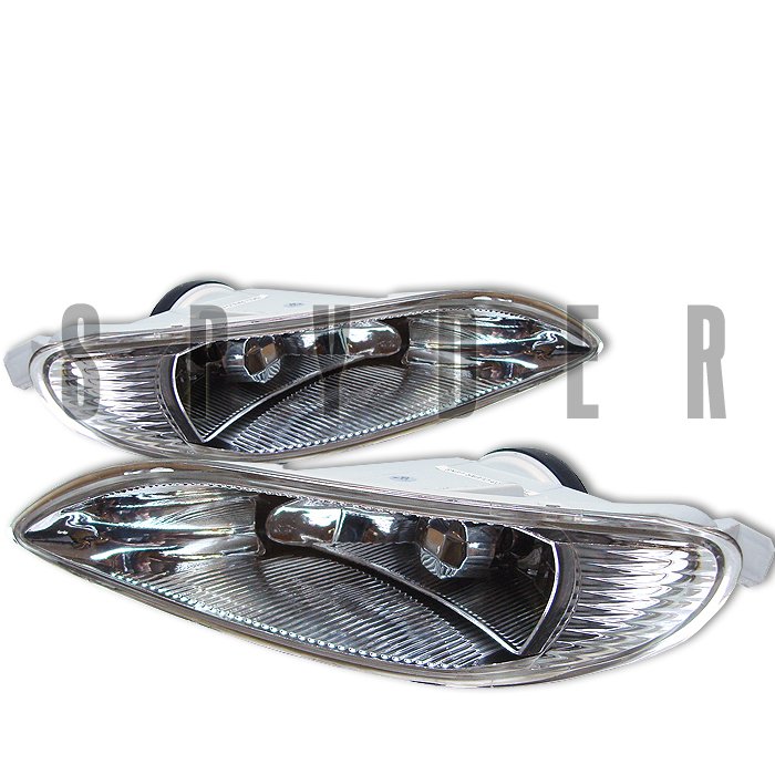 Spyder Clear Fog Lights Toyota Corolla 05-08