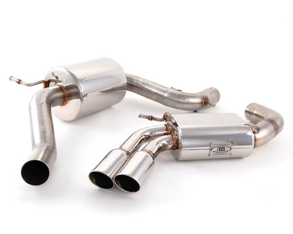 B&B Stealth Catback Exhaust System Audi A3 FWD 2.0T 05-09