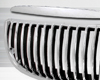 SpecD Chrome Vertical Grill BMW E90 3-Series Sedan 05-08