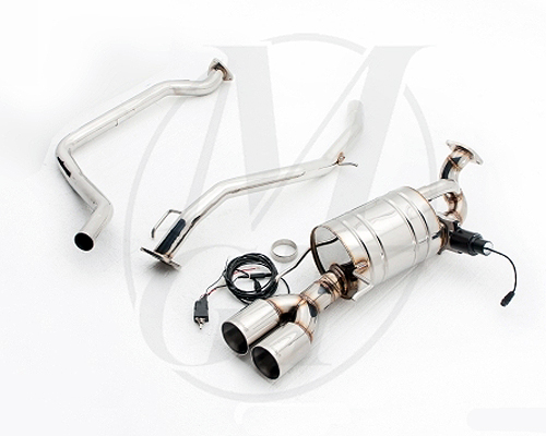 Meisterschaft Stainless GTC Racing Cat-back Exhaust System 2x83mm Tip Honda CR-Z 1.5L 11+