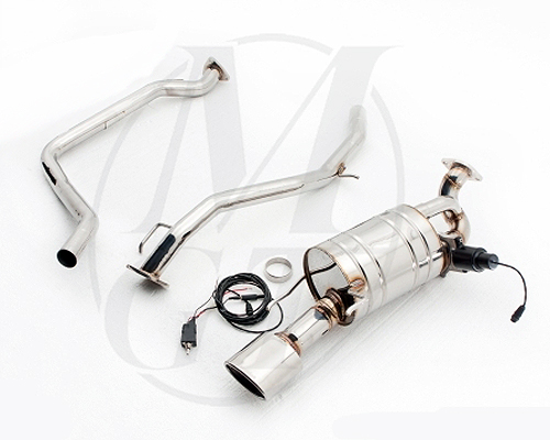 Meisterschaft Stainless GTC Racing Cat-back Exhaust System 1x120x80mm Tip Honda CR-Z 1.5L 11+