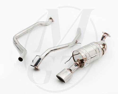 Meisterschaft Stainless GTS Ultimate Exhaust 1x120x80mm Tip Honda CR-Z 1.5L 11+