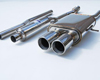 Invidia Stainless Steel Q300 Dual Tip Catback Exhaust Mini Cooper S 07-12