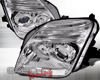 SpecD Chrome Single Projector Headlights Honda Prelude 97-01