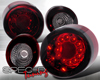 SpecD Red/Smoked LED Tail Lights Chevrolet Cobalt 05-10