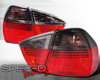 SpecD Red/Smoked LED Tail Lights BMW 3-Series E90 05-08