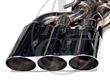 Meisterschaft Stainless GT Racing Exhaust 6x83mm Tips Mercedes-Benz C300/350 V6 Sedan 08-11
