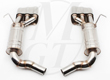 Meisterschaft Stainless GT Racing Exhaust 6x83mm Tips Mercedes-Benz C63 AMG Coupe 12+