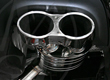 Meisterschaft Stainless HP Touring Exhaust 4x120x80mm Tips Mercedes-Benz SL500 03-06
