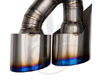 Meisterschaft Titanium GT Racing Exhaust 4x120x80mm Tips Mercedes-Benz ML63 AMG 6.3L 07-11