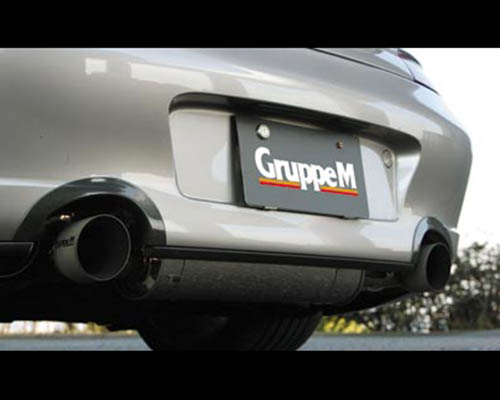GruppeM Aerodynamics Carbon Exhaust System Covers Porsche 996 Carrera 4S Turbo 01-05