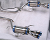 MXP Titanium Exhaust w/Quad Tips Infiniti G37 Sedan 07-10