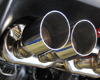 MXP Stainless Exhaust w/Oval Tip Chevrolet Corvette Z06 (C6) 06-10