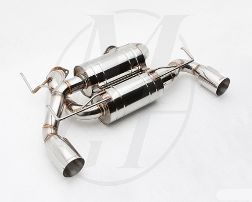 Meisterschaft Stainless GTS Ultimate Exhaust 2x102mm Nissan 370Z Coupe / Convertible 09+