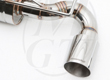 Meisterschaft Stainless GTS Ultimate Exhaust 2x102mm Nissan 370Z Coupe / Convertible 09+