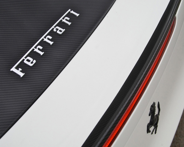 Oakley Design Carbon Fiber Rear Gurney Flap Spoiler Ferrari 458 Italia 10+