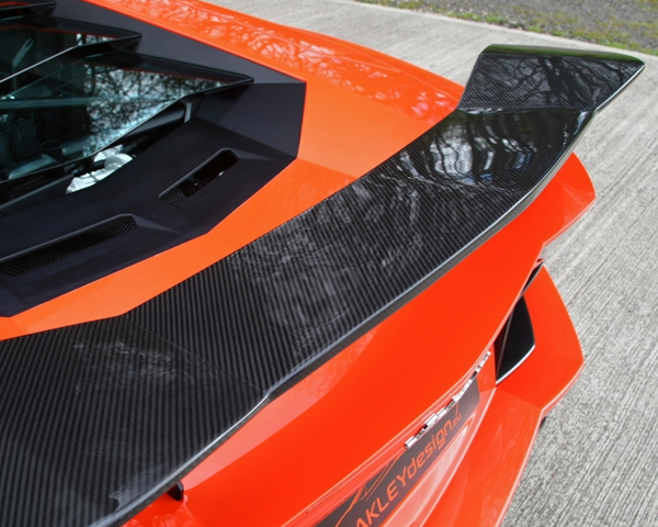 Oakley Design Carbon Fiber Rear Spoiler Lamborghini Aventador LP760 11+