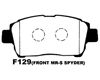Project Mu B-Spec Front Brake Pad Toyota MRS 00-07