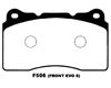 Project Mu NS Front Brake Pad Mitsubishi EVO VIII IX X Brembo 03-10