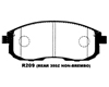 Project Mu NS Rear Brake Pads Infiniti G35 non-Brembo 02-07