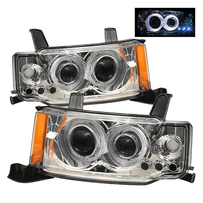 Spyder Halo Chrome Projector HeadLights Scion Xb 03-07