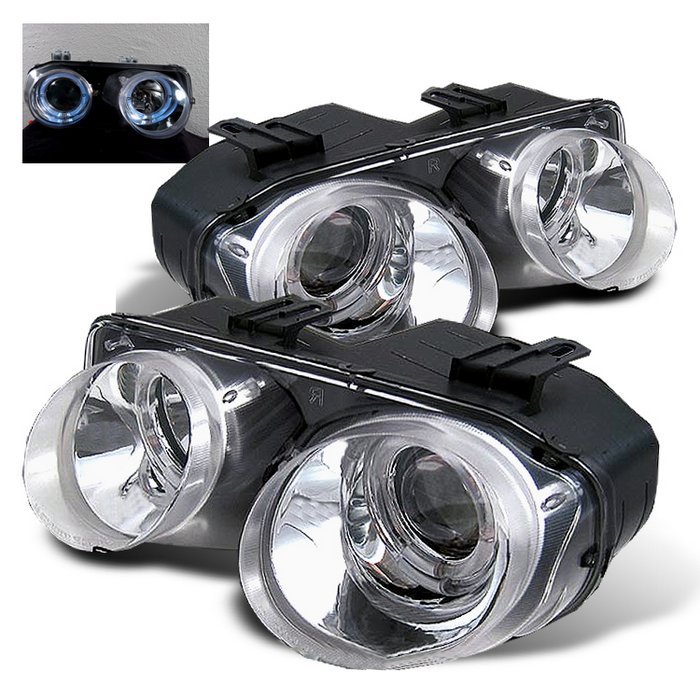 Spyder Halo Chrome Projector HeadLights Acura Integra 94-97