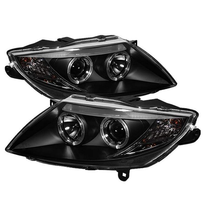 Spyder Black HID type Halo Projector Headlights BMW Z4 03-08